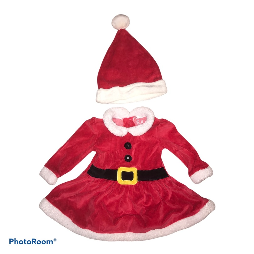 F&F Santa outfit size 3-6 mo
